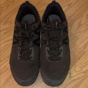 Men's Brown Black Athletic Shoes
